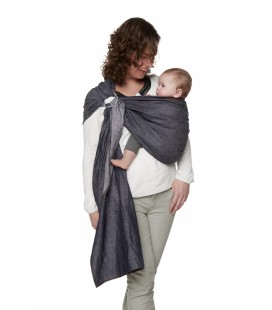 DRAAGDOEK RINGSLING • DARK JEANS