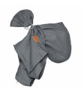 DRAAGDOEK RINGSLING HYDROFIEL • MOUSE GREY