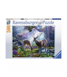 PUZZEL HERTEN IN HET BOS 500 STUKJES Ravensburger