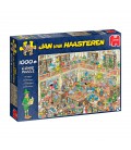 PUZZEL JAN VAN HAASTEREN DE BIBLIOTHEEK 1000 STUKJES