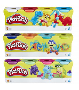 PLAY-DOH KLASSIEKE KLEUREN 4-PACK ASSORTI