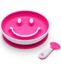 Munchkin smile n scoop bord met lach -  roze