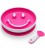 Munchkin smile n scoop bord met lach -  roze