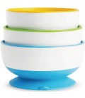 Munchkin suction bowl - kom met zuignap set van 3