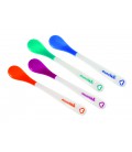 Munchkin 4 pak white hot spoons