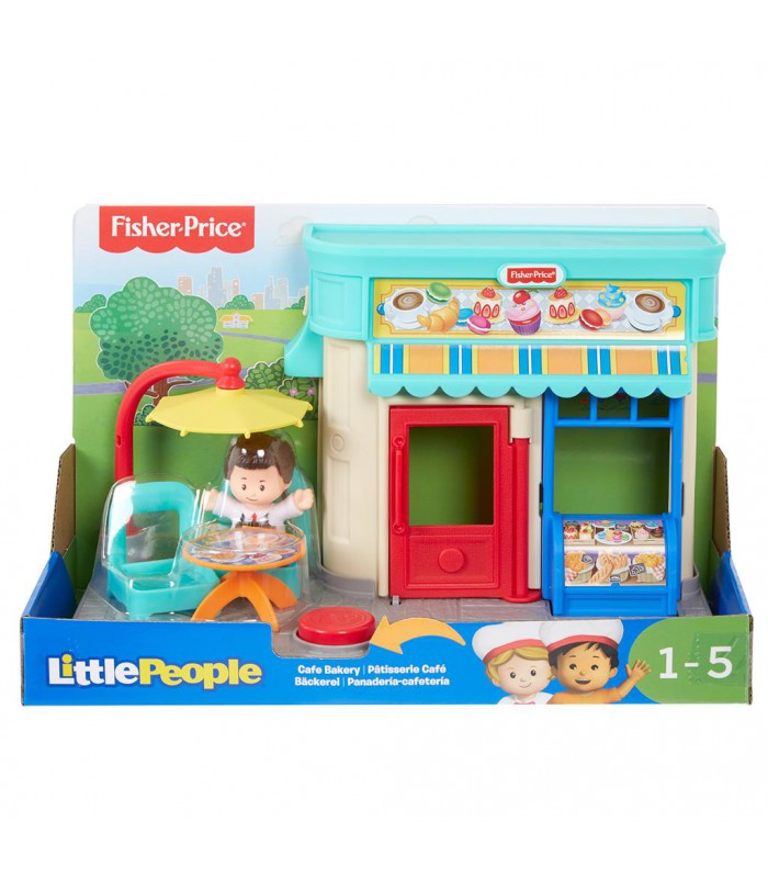 dialect Ingang Ontmoedigen FISHER PRICE LITTLE PEOPLE BAKKERSPEELSET - Babykadowinkel Ukkie Shop