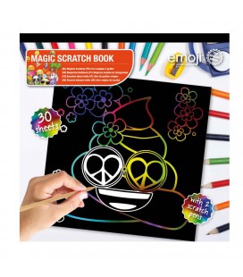 EMOJI SCRATCH ART BOOK