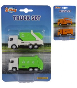 Vrachtwagen pb 2-Play: 2-pack 9 cm (520150)