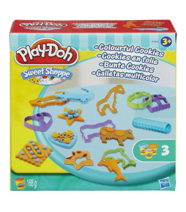 Playdoh  colorful cookies