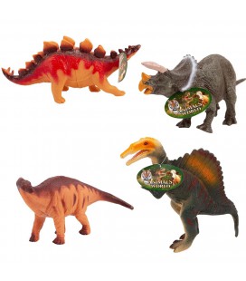 DINO 25 CM 6 ASSORTI (per stuk geleverd)