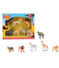 WILDE DIEREN ANIMAL WORLD 6 STUKS