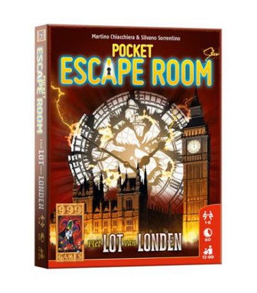 SPEL POCKET ESCAPE ROOM HET LOT VAN LONDEN