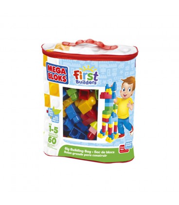 BLOKKEN MEGA BLOKS FIRST BUILDERS CLASSIC 60 STUKS