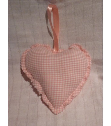 Roze ruit Hart groot