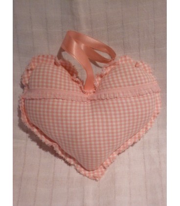 Roze ruit Hart groot