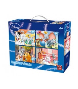 Disney king puzzel 4 in 1 puzzel