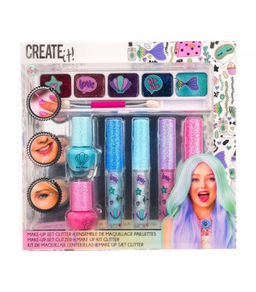 CREATE IT! MAKE-UP SET GLITTER ZEEMEERMIN