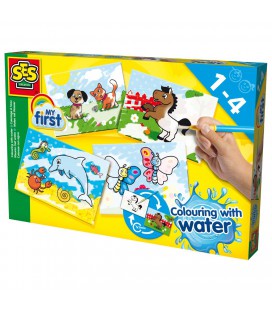 SES kleuren met water my first