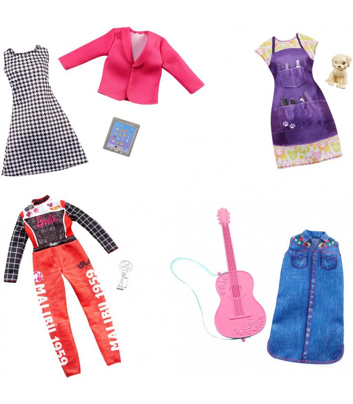 BARBIE ASSORTMENT kleding - Babykadowinkel Ukkie Shop