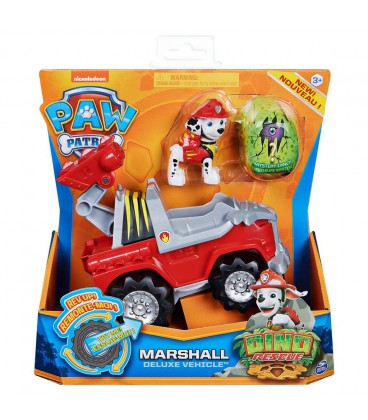 PAW PATROL DINO DE LUXE THEMED VEHICLE MARSHALL