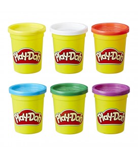 PLAYDOH 6-PACK PRIMARY COLOURS