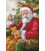 kerst diamond painting/ Santas Cuppa Diamond Dotz: 80x52 cm (DD13.020)