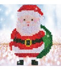 kerst diamond painting Santa Claus Sack Picture Diamond Dotz: 13x13 cm (DD2.029)