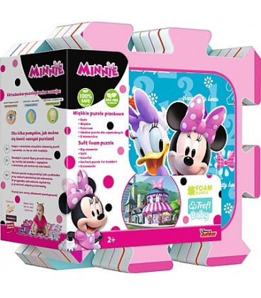 Vloerpuzzel Minnie Mouse Foam 8 stukjes