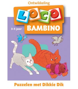 Loco bambino puzzelen met dikkie dik