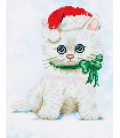 Chrissy kitty diamond dotz / kitty kat diamond painting 27 x 35 cm