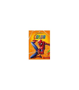 Kleurblok Spider-Man met uitscheurbare kleurplaten