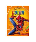 Kleurblok Spider-Man met uitscheurbare kleurplaten