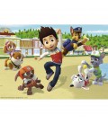 PUZZEL PAW PATROL DAPPERE HOND 2X24 STUKJES