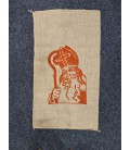 Sinterklaaszak jute 104x 61 cm groot