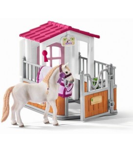 Paardenbox met Lusitano merrie Schleich (42368)