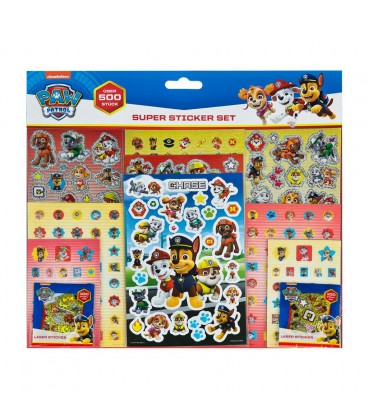 STICKERSET PAW PATROL 500-DELIG