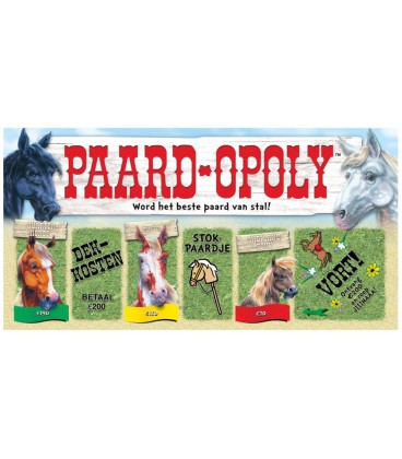 spel Paard-Opoly (50041) monopoly paard