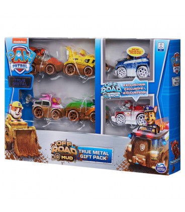 PAW PATROL TRUE METAL VEHICLE 6 PACK