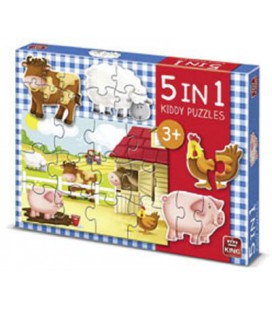 PUZZEL DE BOERDERIJ 5-IN-1