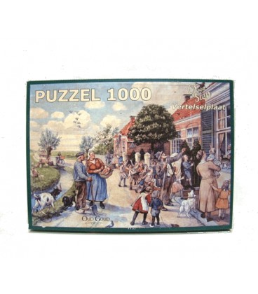 Aap noot mies puzzel vertelselplaat 1000pc