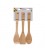 Spatelset bamboe 29,5cm set a 3 stuks