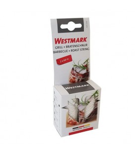 Westmark braad-bindtouw 2 rolletjes a 60mtr wit