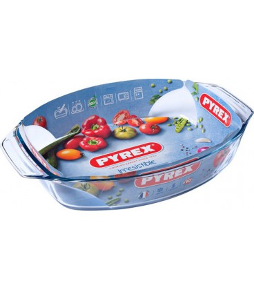 Pyrex ovale braadslede 39x27 cm