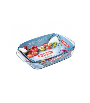 Pyrex braadslede met handvaten 28x17cm