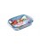 Pyrex braadslede met handvaten 28x17cm