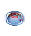 Pyrex ovale braadslede glas met greep 35 x 24 cm 2,8L