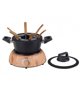 Fondueset hout 6 personen 1400 watt 1,5 liter / fondue funcooking