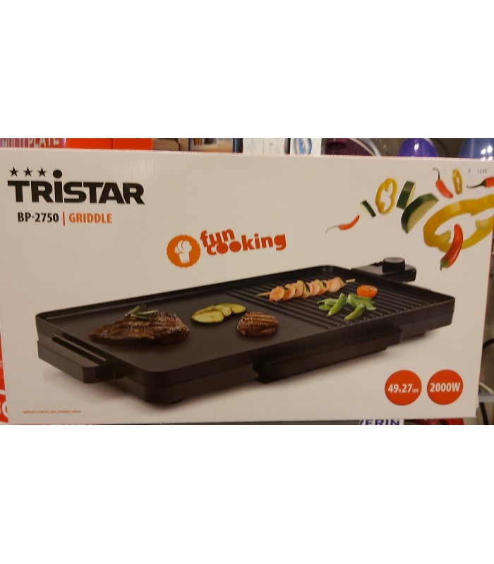 bladerdeeg in het midden van niets slaap Tristar fun cooking BP 2750 bakplaat 49x27 cm - Babykadowinkel Ukkie Shop