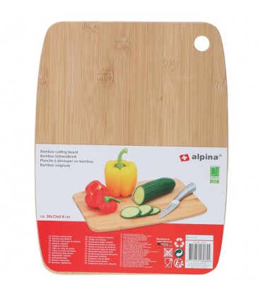 Alpina snijplank bamboe 30x23x0,8cm