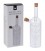 Olie en azijnfles 2-in-1 75ml/225ml 5,7x21,5cm